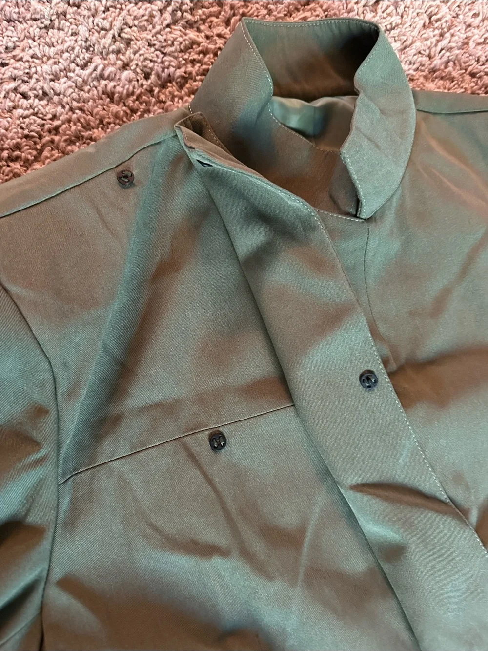 CosplaySky - Star Wars Olive Green Imperial Line Officer - Halloween Costume